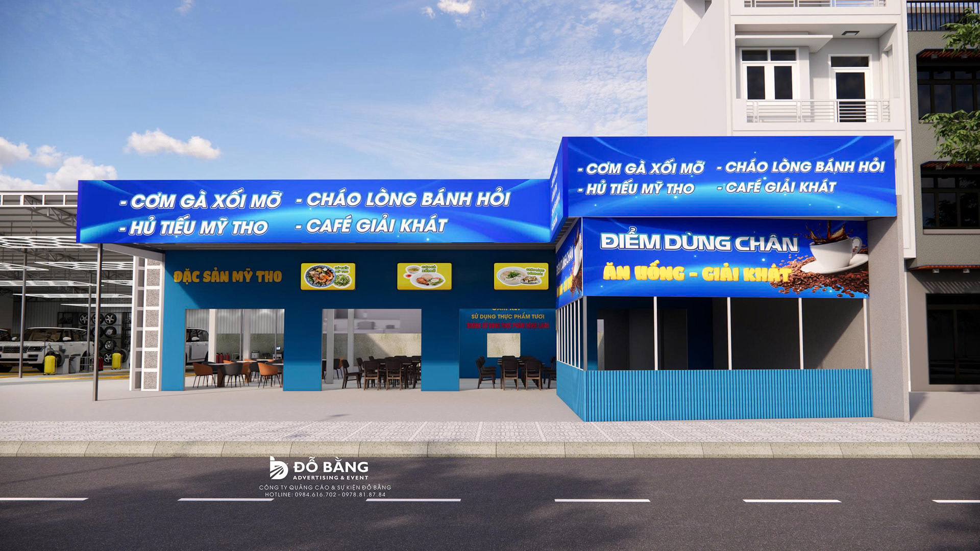Phối cảnh 3D dự án