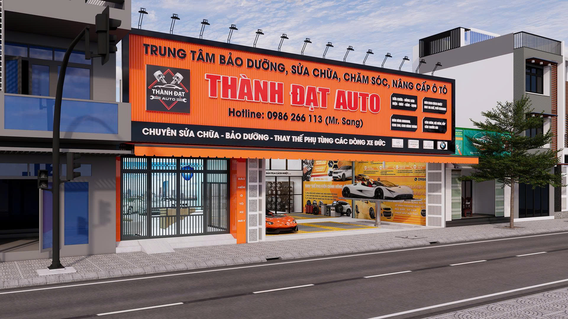 Hình ảnh 3D dự án thiêt kế