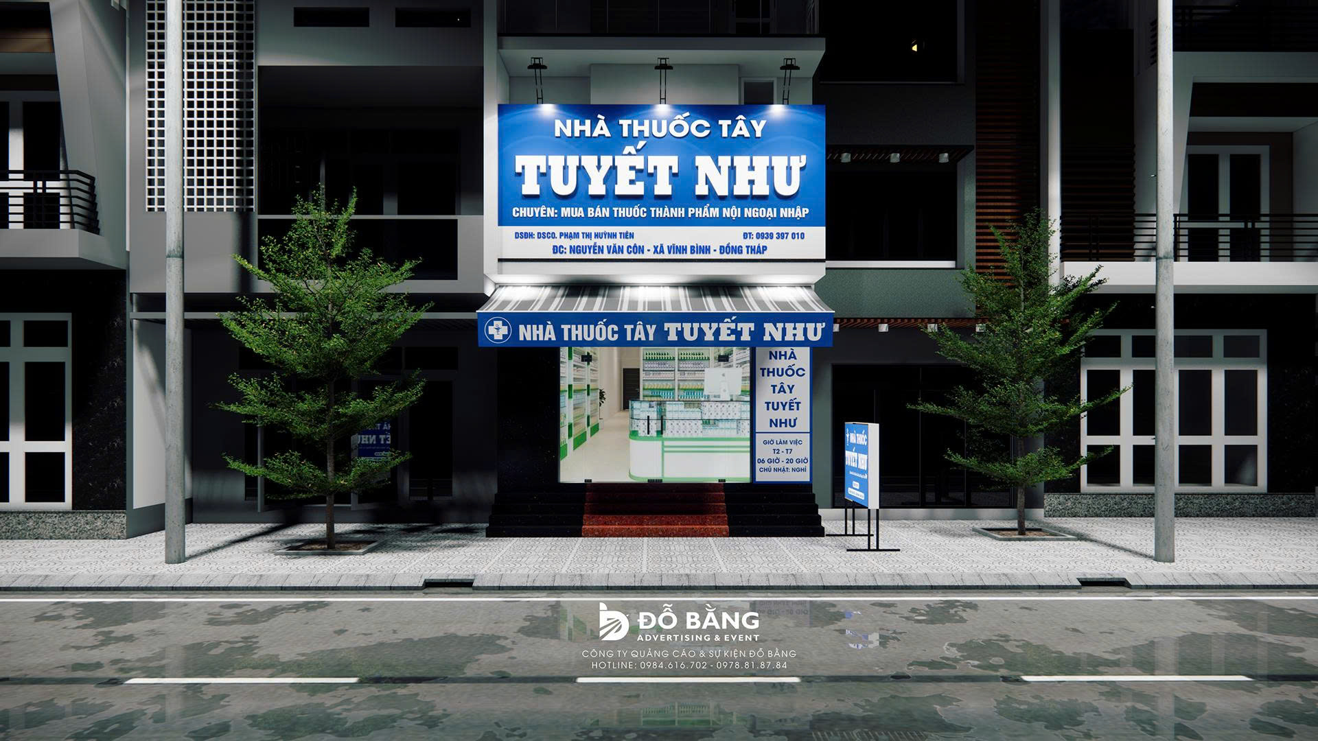 Phối cảnh 3D dự án
