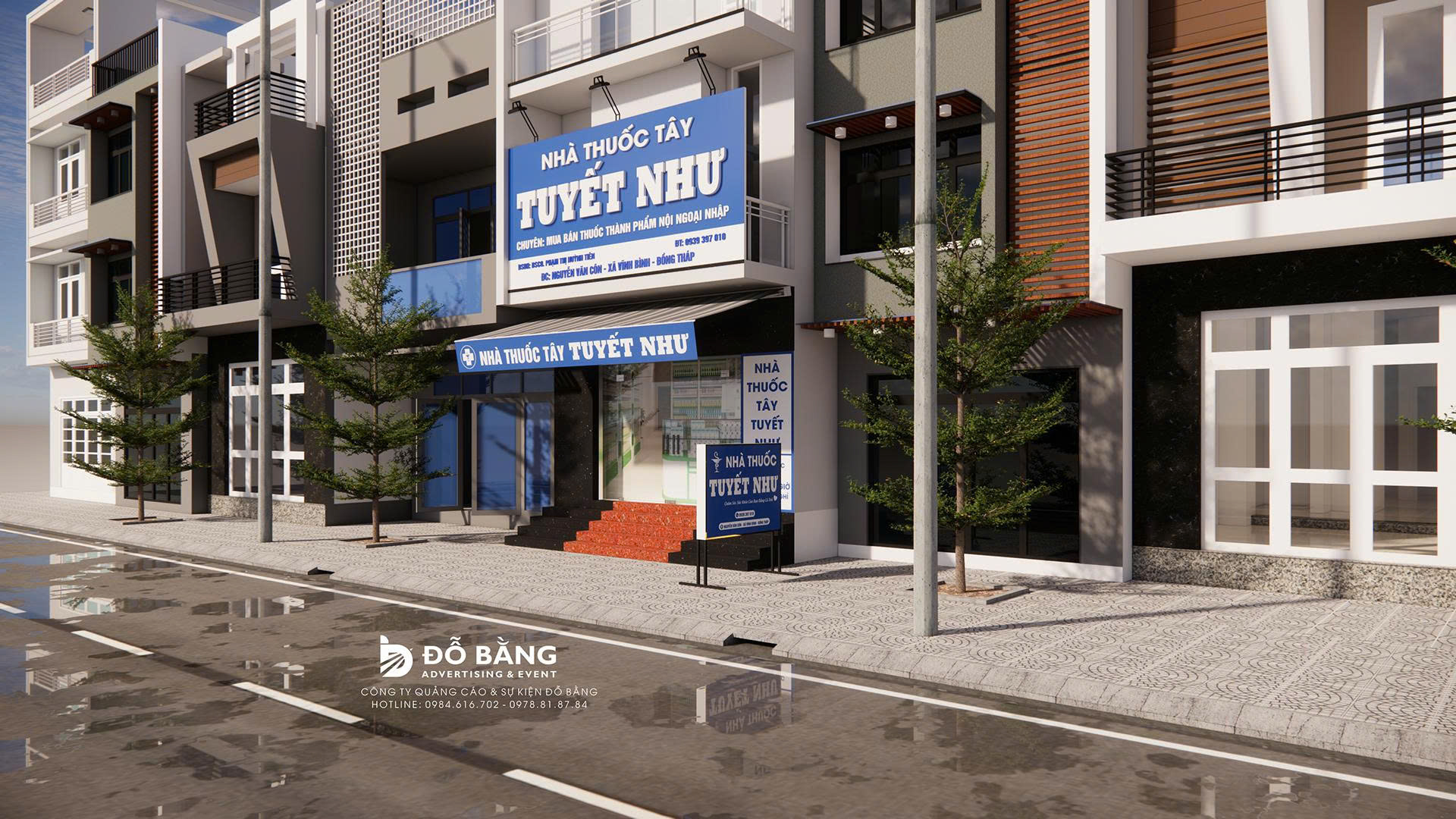 Phối cảnh 3D dự án