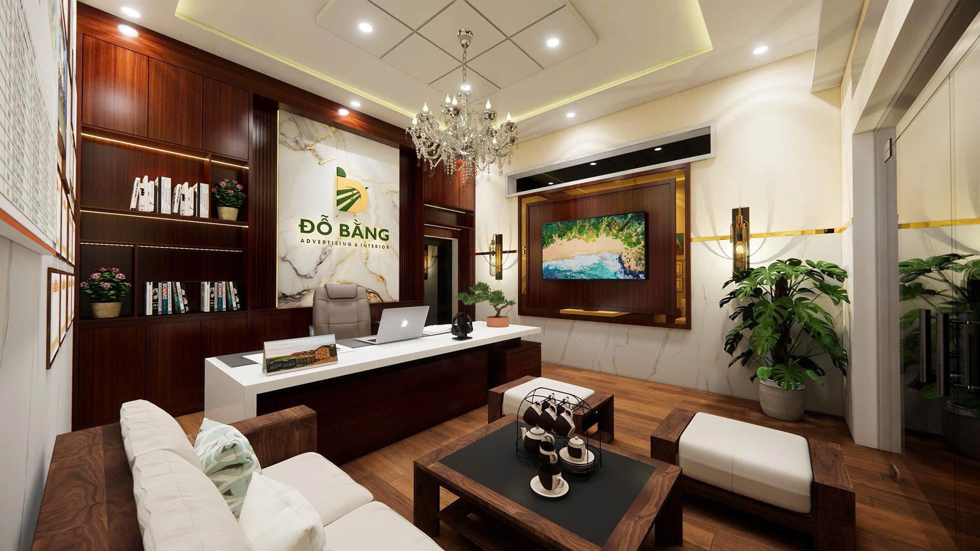 Phối cảnh 3D không gian