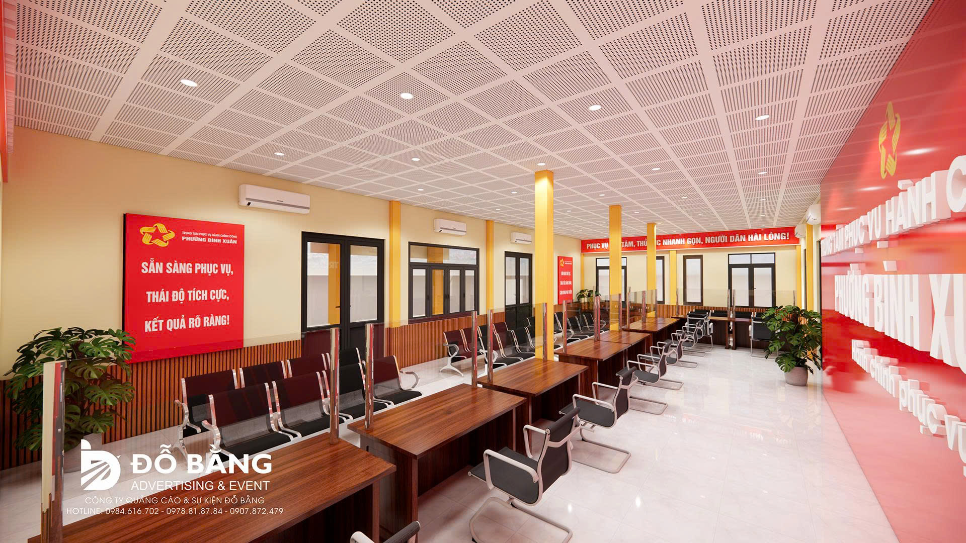 Hình ảnh phối cảnh 3D của dự án